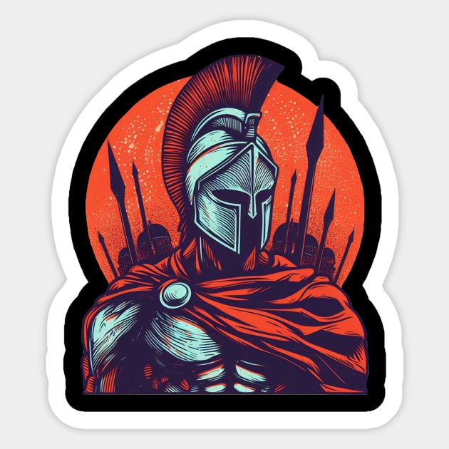 Spartan Sticker by nerd.collect